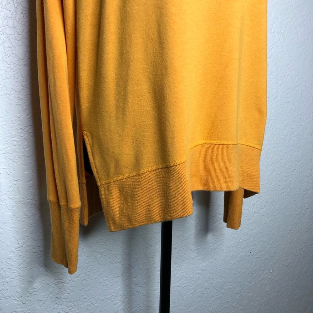 Athleta orange long sleeve knit pullover top size Extra Small XS - Picture 3 of 15